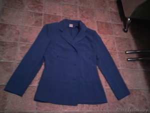 синий костюм. 50-52 размер #459113