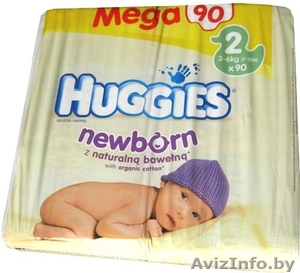 Купить подгузники (памперсы) Huggies Newborn #473028