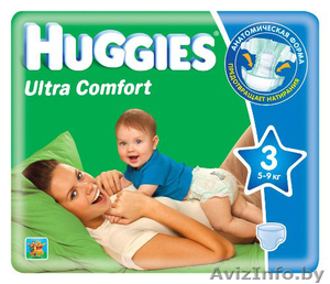 Купить подгузники (памперсы) Huggies ultra comfort #473003