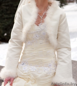 Продам свадебную шубку #464199