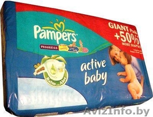 Купить подгузники (памперсы) Pampers Active Baby #472998