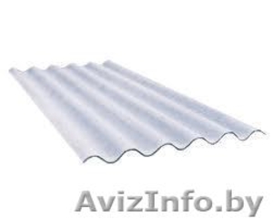Шифер 8-волновой серый (СВ 40/150-8 волн. неокрашенный) 1750х1130х5, 8мм #463170