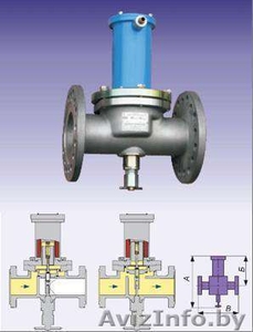 Клапаны электромагнитные СЕНС ПФ DN(15...100)PN25 для слабоагрессивных и жидких  #486678