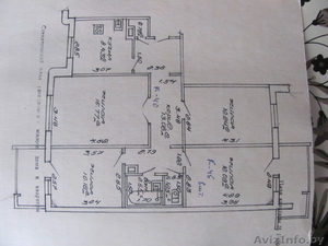 продаю 4-х конатную квартиру в Гомеле (Советский район) #514145