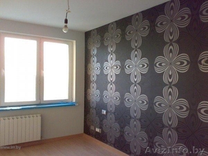 Оклейка обоями,  покраска,  удаление старых обоев,  грунтовка,  шпатлевка,  откосы #488237