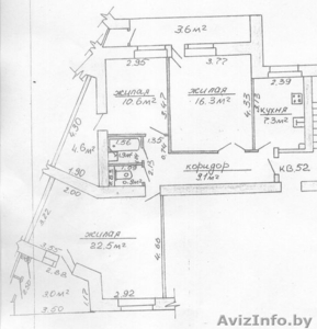 3-х комнатная квартира по ул. Шоссейной, 18 #491157