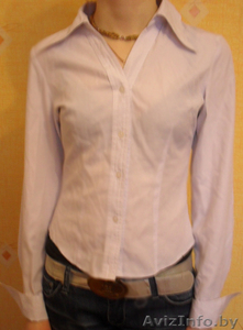 Женская белая блузка #512849