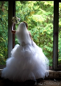 Белое1 свадебное платье #505441