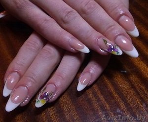 Нарашивание ногтей гелем  #304695