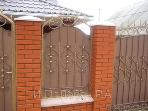 металлоизделия,  ворота гаражные и въездные,  козырьки,  перила, котлы банные и др. #530212
