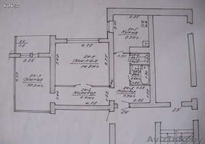 2-х комнатная квартира,  2/5,  г.п.1997 #557261