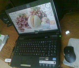 Продам ноутбук MSI CX640-040XPL Black #548582