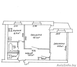 Срочно продам 2-комн. квартиру в центре Жодино #534912