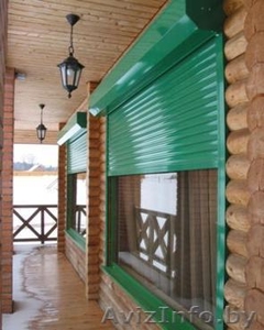 Ворота секционные.Роллеты от 38 евр.м.кв.Акция. #528223