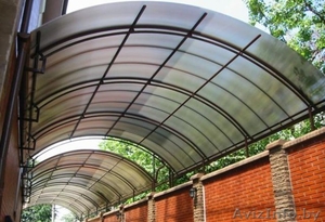 Навесы из поликарбоната #600340