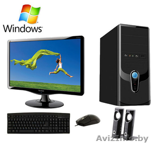 Продам компьютер (2.8Ггц,  1Гб,  320Гб) Новый. Гарантия.Бесплатная доставка. #594554