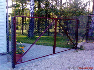 Ворота,  калитки оцинкованные #600472