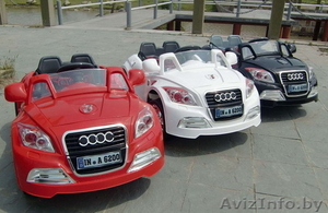 Детский электромобиль AUDI TT CABRIO (ауди ТТ кабрио) с пультом радиоуправления #580693