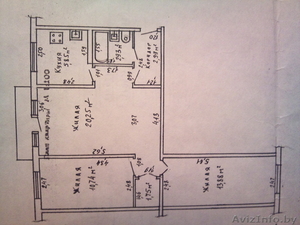 3-х комнатная квартира в минске #572061