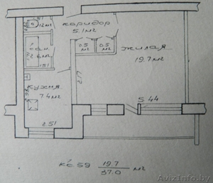 Продам 1 ком.квартиру #579083