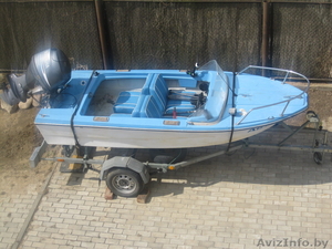 Продам катер с мотором 40лс и с лафетом #568466