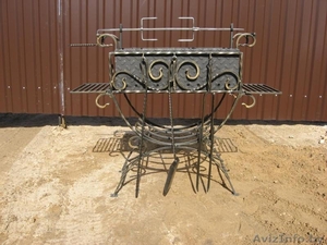 мангал с элементами ковки #518493