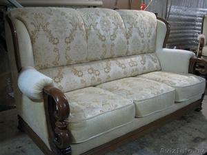 Профессиональная обивка,  реставрация,  изменение дизайна мягкой мебели. #583126