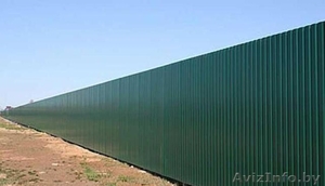 Заборы из металлопрофиля #600408