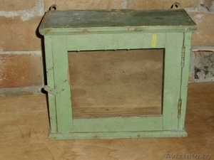 Старая деревянная аптечка #641649