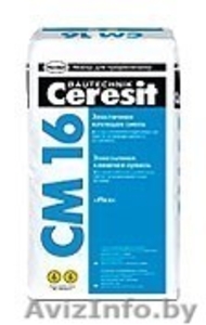 Клей плиточный Ceresit CM-16.Всегда в наличии.Низкие цены. Доставка.Грузчики. #636578