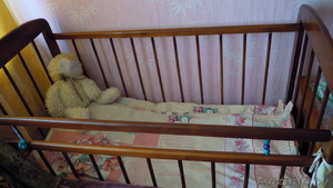 детская кроватка,  мотрас,  бортик #642399