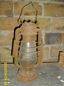 Фонарь керосиновый старинный #641682