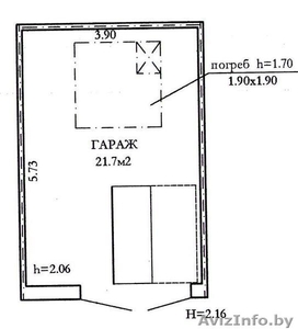 Гараж капитальный ГК Степянка-16 #612083