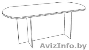 Стол офисный для заседаний рабочий #609866