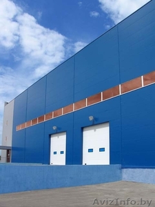 Ворота секционные. Ролллеты защитные. Промышленные ворота. #626654