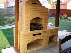 Строительство барбекю, каминов, патио #643689
