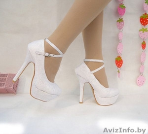 Туфли на высоком каблуке #664576