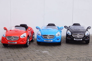 Детский электромобиль MERCEDES SLR (2 двигателя,  радиоуправление,  MP3) #664519