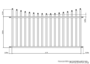 Продам маталлический сварной забор #651373