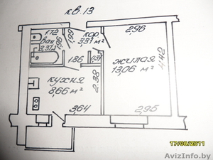 однокомнатная малосимейка #660897