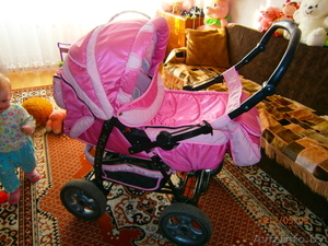 коляска daimler karolinka розовая #646078