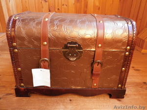 Деревянный сундук #661409