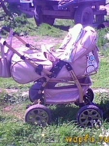 коляска-джип бежевая  #668702