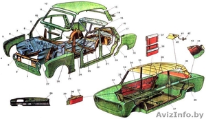 Лонжероны на Ваз (копейка) #677769