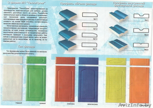 ЛДСП Эггер,  распил,  кромка АБС,  фасады крашеного МДФ,  Мебель #685091