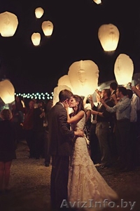 Небесные фонарики на свадьбу в Могилеве и обл. #701434