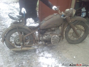 тыжолый мотоцикл м-72.к-750.урал.мт.. #685053