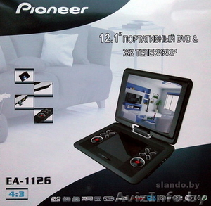 Портативный DVD-плеер Pioneer экран 12