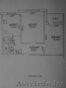 2-комнатная квартира в центре #707518