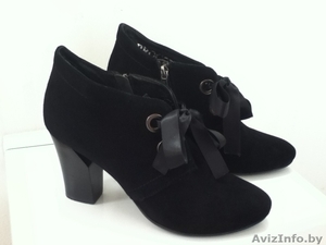 Продам стильные ботильоны из натуральной замши,  р-р 39 #718383